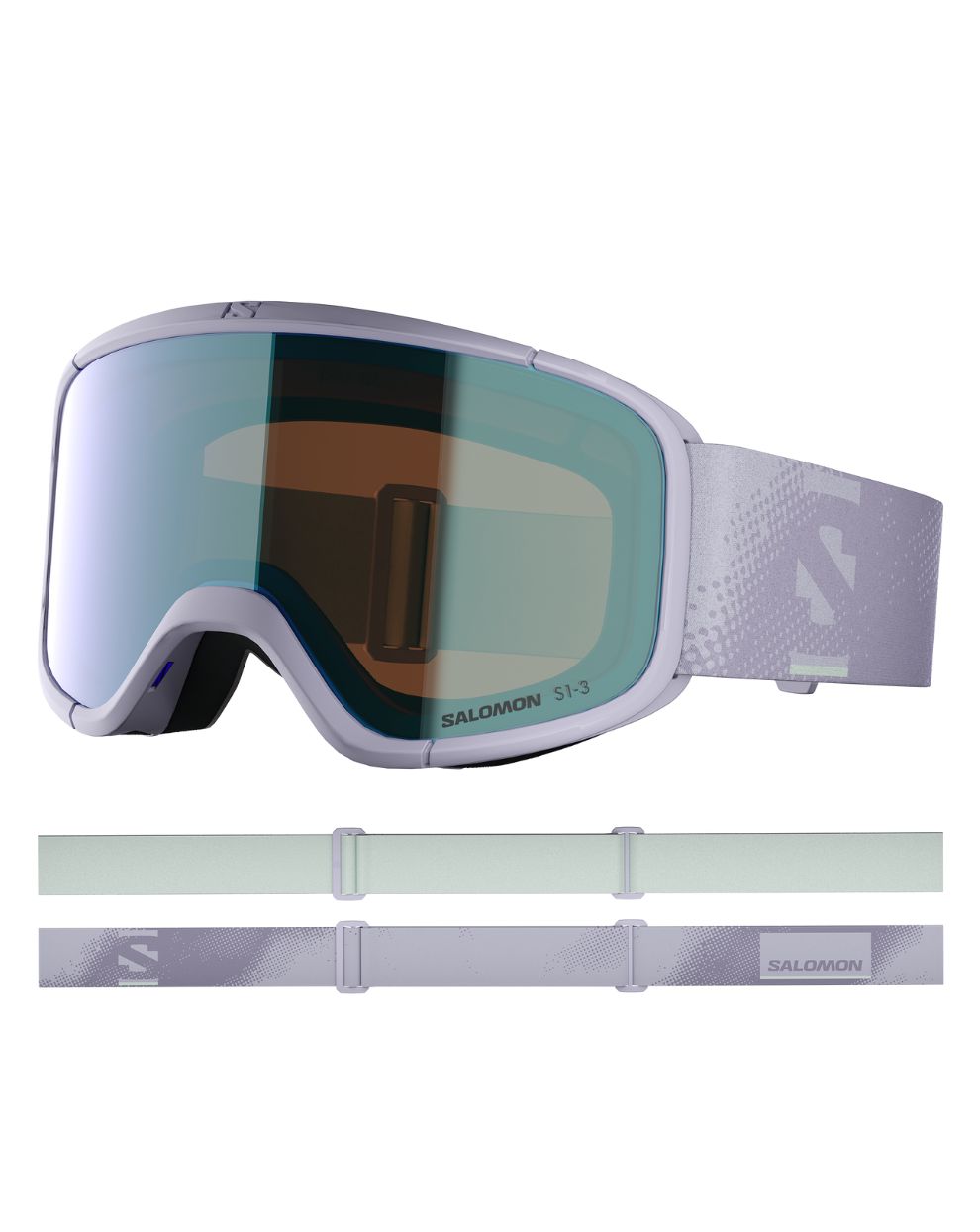 Salomon Aksium 2.0 Photochromic Ski Goggle - Evening Haze + Photo Blue S1-3