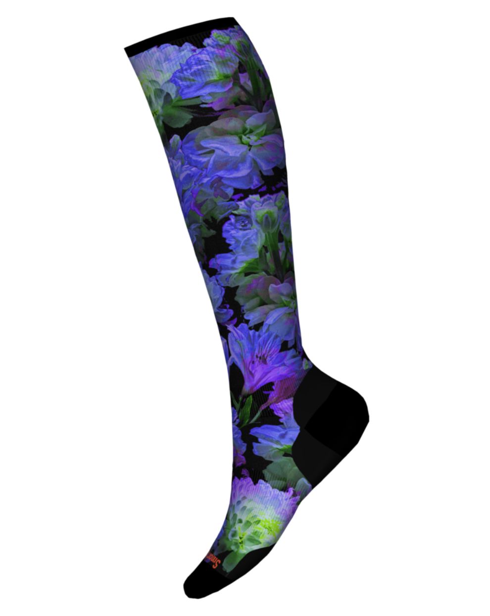 Smartwool Women's Ski TC Electric Lotus Print Over The Calf Socks