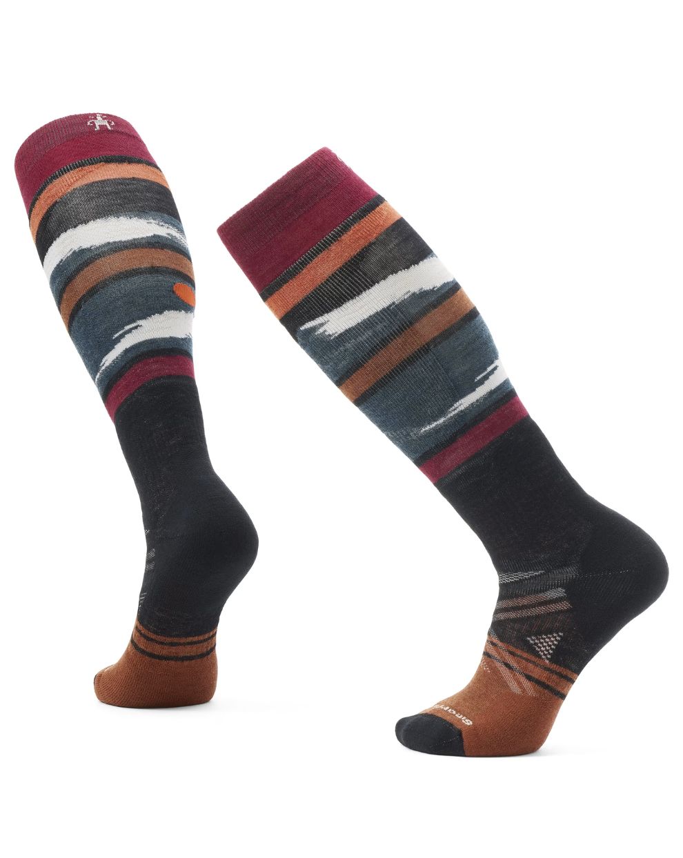 Smartwool Full Cushion Midnight Ski Pattern Ovet The Calf Socks