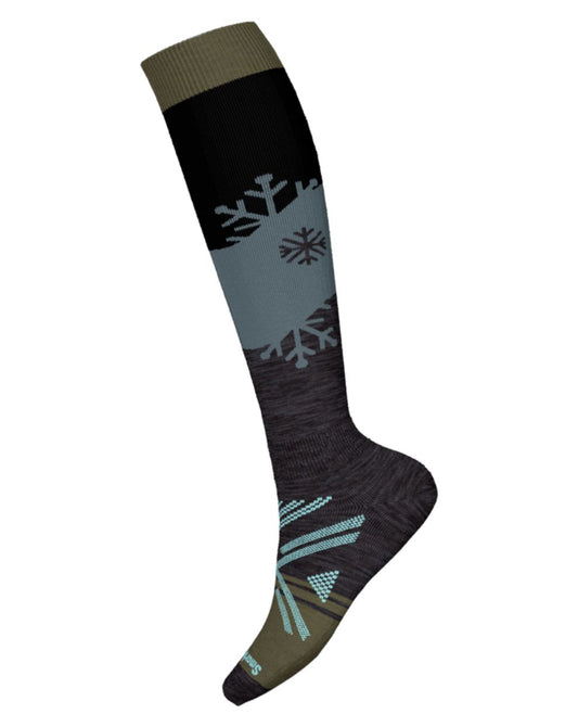 Smartwool Women's Ski FC Snowpocalypse Pattern Over The Calf Socks