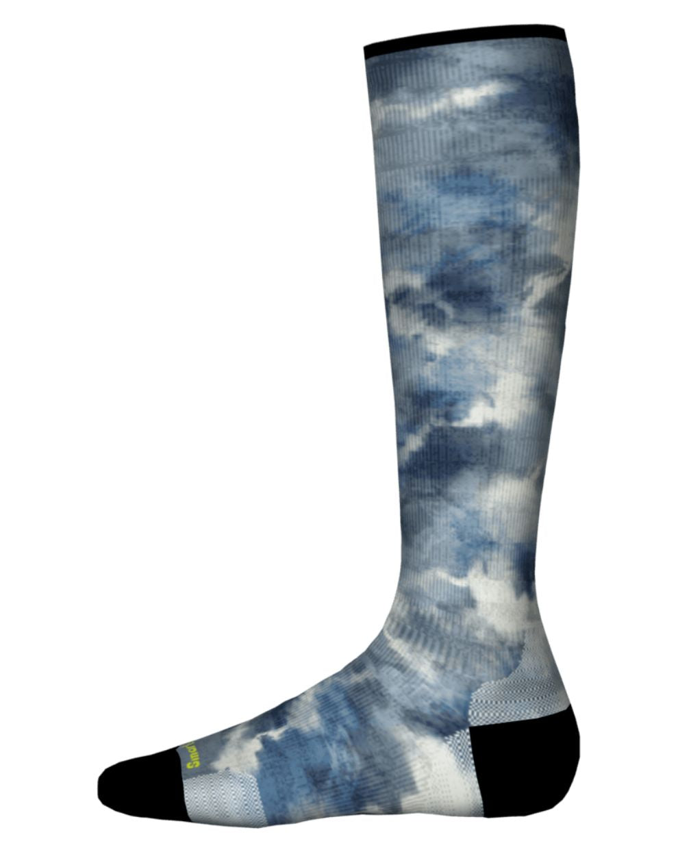 Smartwool Junior Ski Zero Cushion Tie Dye Print Over The Calf Socks