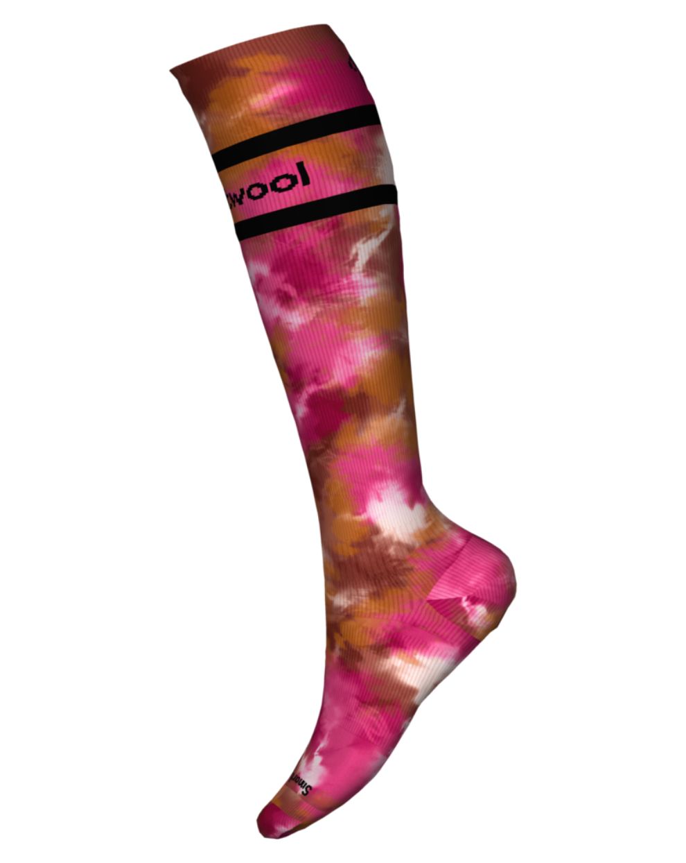 Smartwool Women's Ski Full Cushion Tie Dye Print OTC Socks