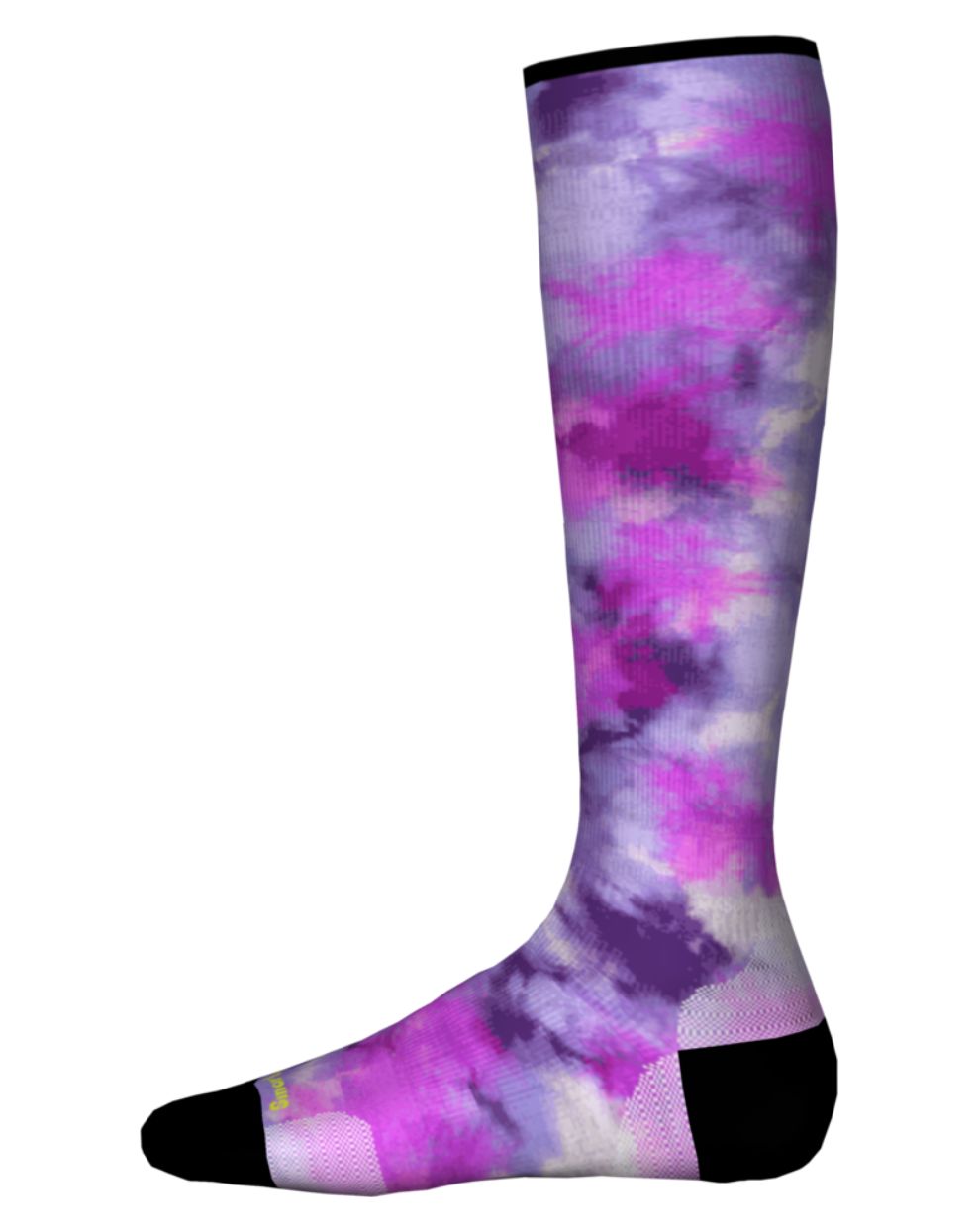 Smartwool Junior Ski Zero Cushion Tie Dye Print Over The Calf Socks