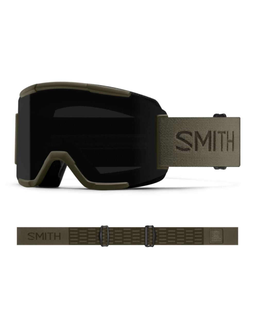 Smith Squad Ski Goggle - Forest + ChromaPop Sun Black Lens