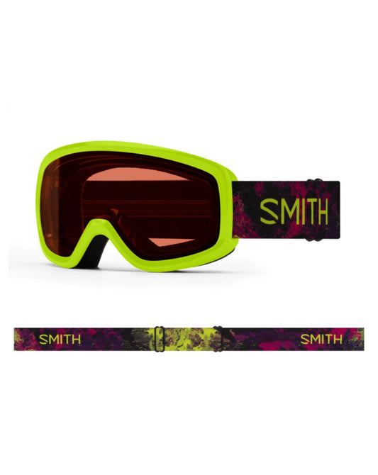 Smith Snowday Junior Ski Goggle - Lime Space Dust + RC36