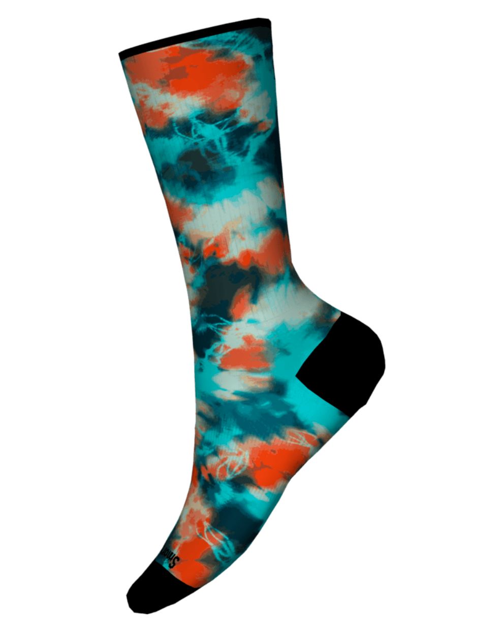 Smartwool Men's Athletic Far Out Tie Dye Print Crew Socks