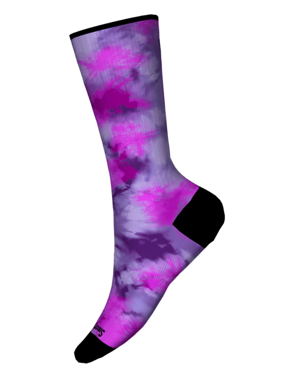 Smartwool Men's Athletic Far Out Tie Dye Print Crew Socks