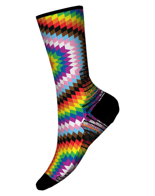 Smartwool Hike Light Cushion Love Lives Here Print Crew Socks