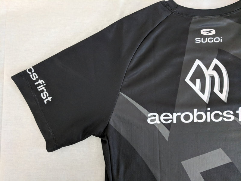 Aerobics First Sugoi Mens Big Logo Turbo Tee
