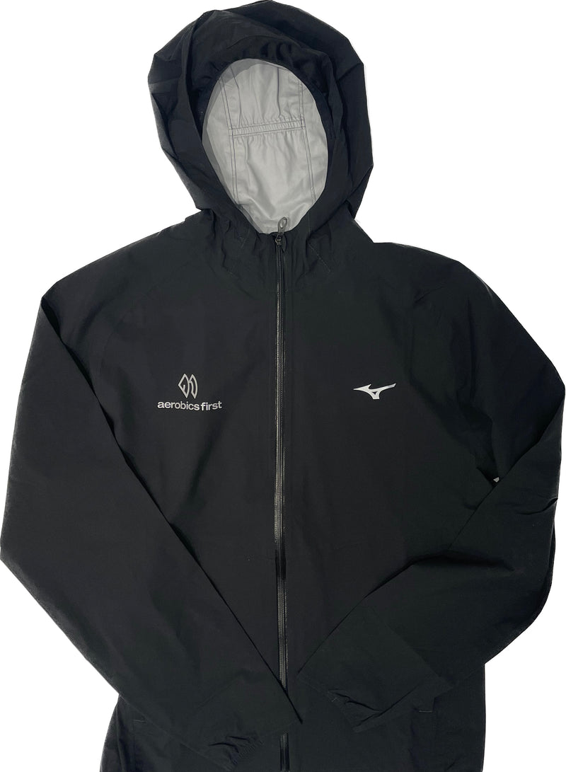 Mizuno Women's A1 Waterproof 20K ER Logo Jacket - Black *SALE*