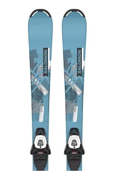 Salomon Junior QST M Skis + L6 GW Bindings