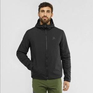 Salomon Outrack Insulated Hoodie - Black