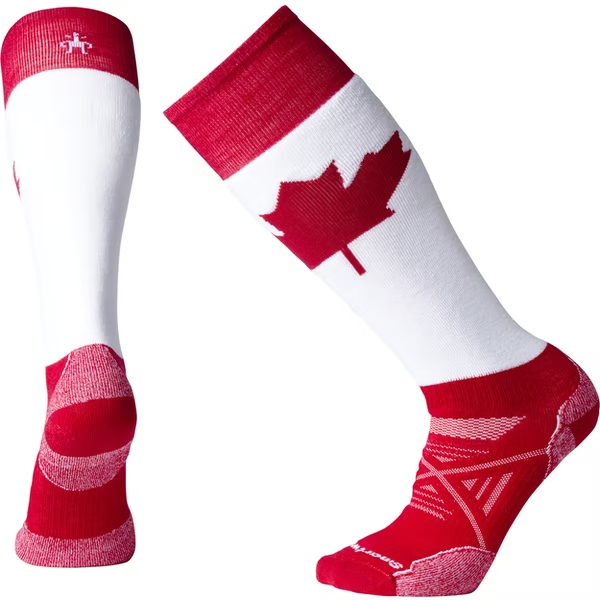 Smartwool Men's Snow Full Cushion Canada Flag OTC Socks
