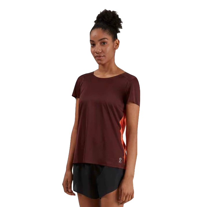 On Women's Performance-T (Mulberry/Spice) *SALE*