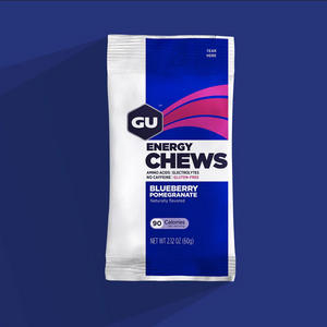 GU Energy Chews (2 SERVING) - Blueberry Pomegranate