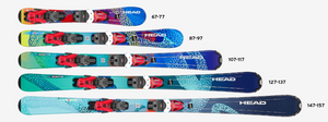 Head Junior Monster Easy Skis + JRS 4.5 GW CA Bindings