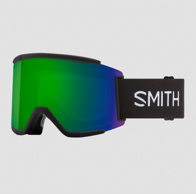 Smith Squad XL Ski Goggle - Black/ChromaPop Sun Green