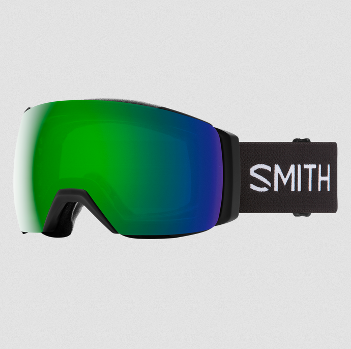 Smith IO MAG XL Ski Goggle - Black + ChromaPop Sun Green