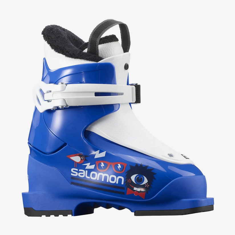 Salomon Junior T1 Ski Boots - Race Blue/White