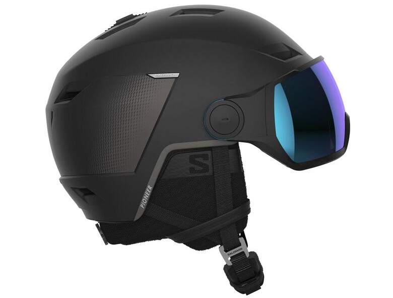 Salomon Pioneer LT Visor Helmet - Black/Blue