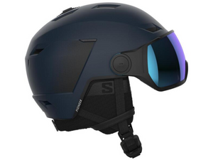 Salomon Pioneer LT Visor Ski Helmet - Blue