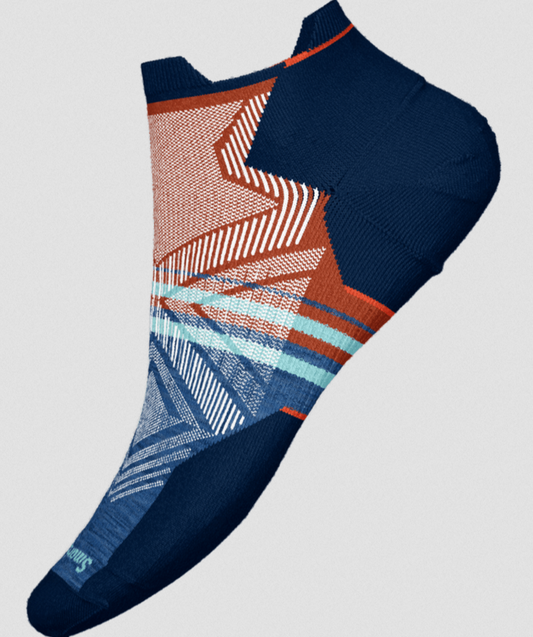 Smartwool Men's Run Targeted Cushion Low Ankle Pattern Socks