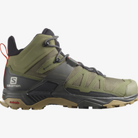 Salomon Men's X Ultra 4 Mid GTX WIDE - Lichen Green