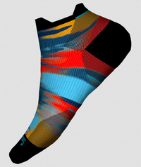 Smartwool Women's Run TC Brushed Print Low Ankle Socks