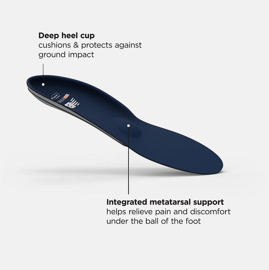 New balance sales insoles plantar fasciitis