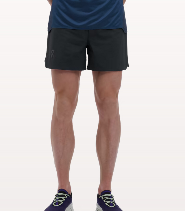 On Men's 5" Lightweight Shorts - Black *SALE*