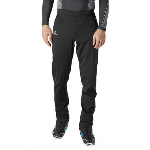 Salomon Mens Agile Warm Pant Black Aerobics First