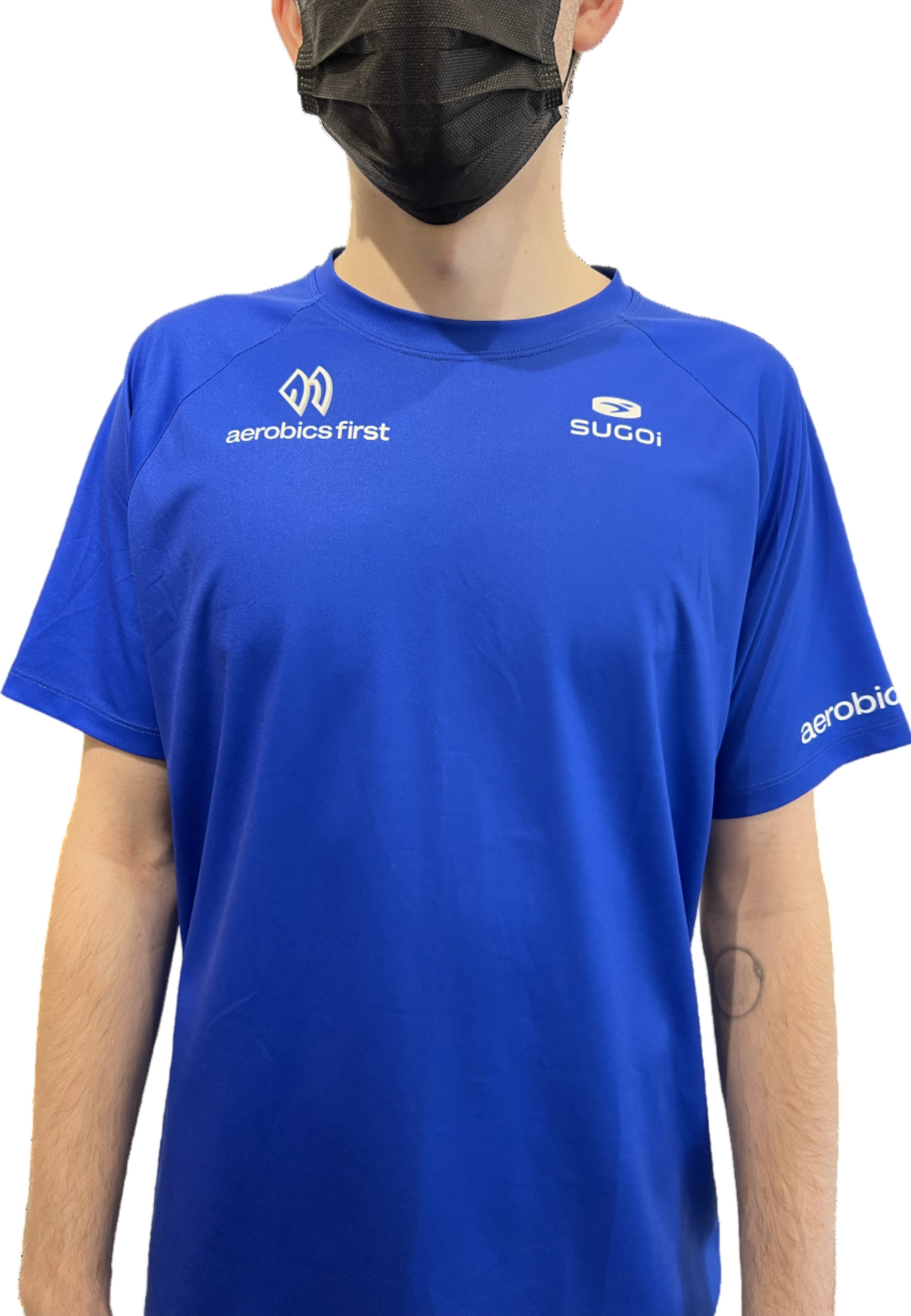 Aerobics First Sugoi Mens Big Logo Turbo Tee