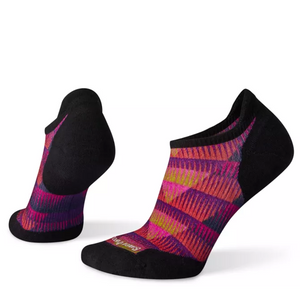 Smartwool Women's PhD® Run Light Elite Chevron Print Micro Socks